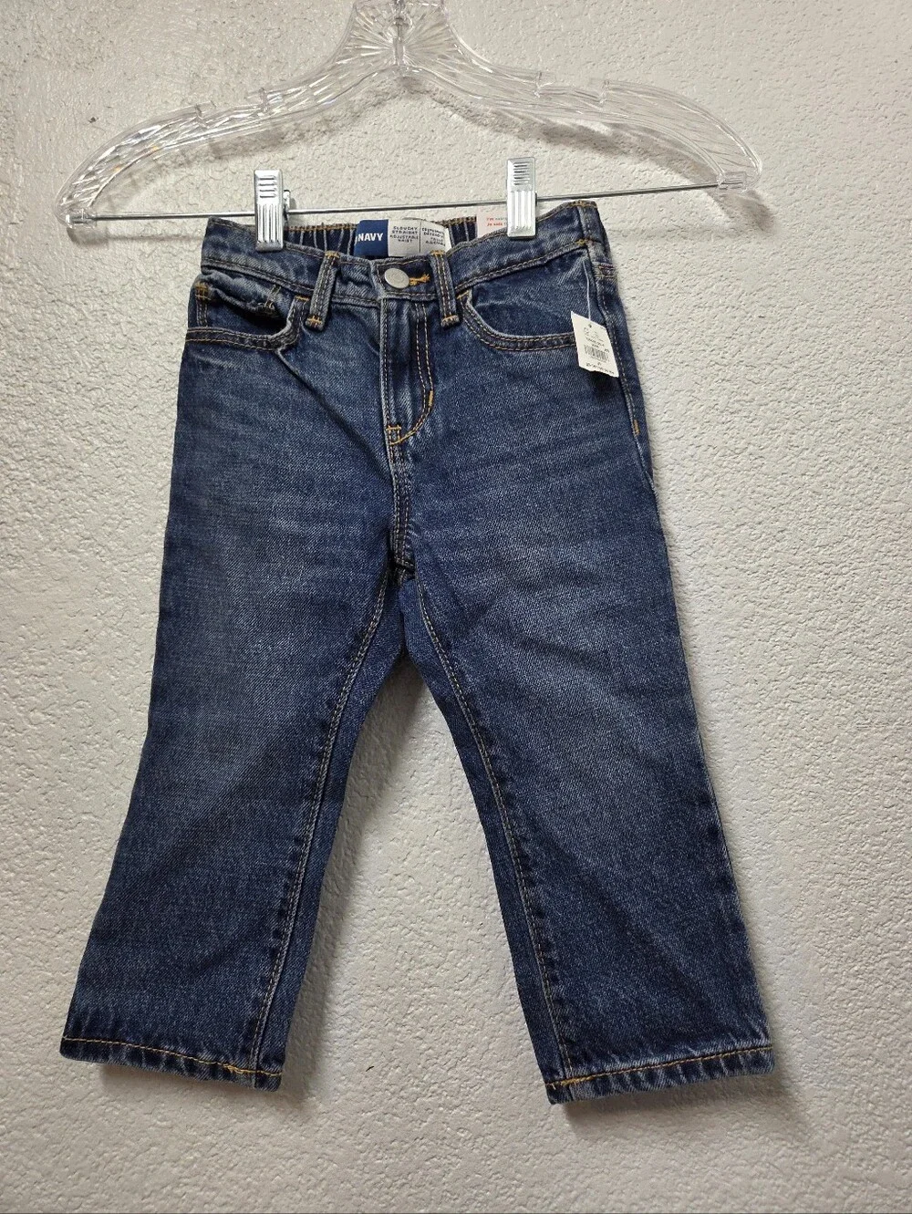 Old Navy Kids Blue Denim Jeans Straight Leg 2T Nwt